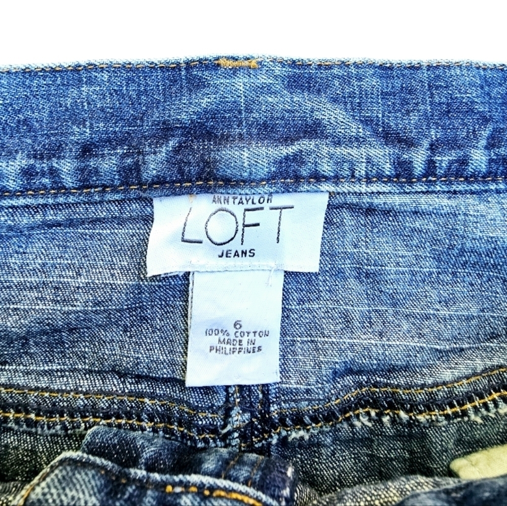 Ann Taylor Loft Jeans Skirt , Size 6 - Picture 4 of 4